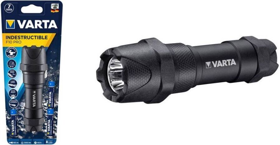 Varta Torcia A Led Indestructible F10 Pro 18710