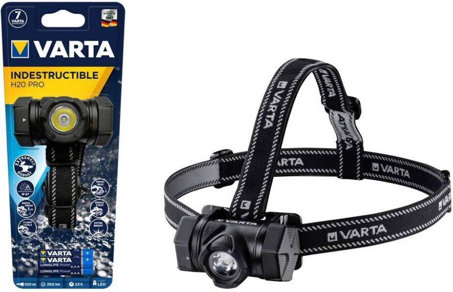 Varta Torcia Frontale Indestructible H20 Pro 17732