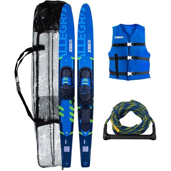 jobe 20882200x allegre combo ski package 67 inch bleu