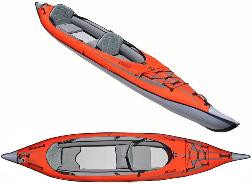 Advanced Elements Canoa Gonfiabile Advancedframe Convertible Tm Elite Red Ae1007-E