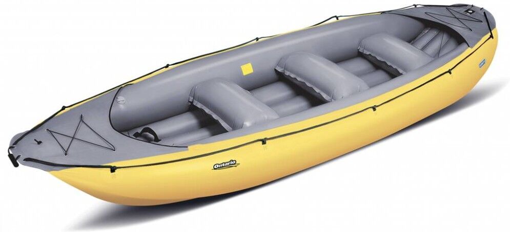 Gumotex Gommone Gonfiabile Rafting Ontario 450s Giallo 044002-Y (2a/11c)