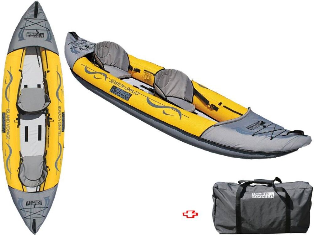 Advanced Elements Canoa Gonfiabile Advanced Island Voyage 2 Yellow Ae3023-Y