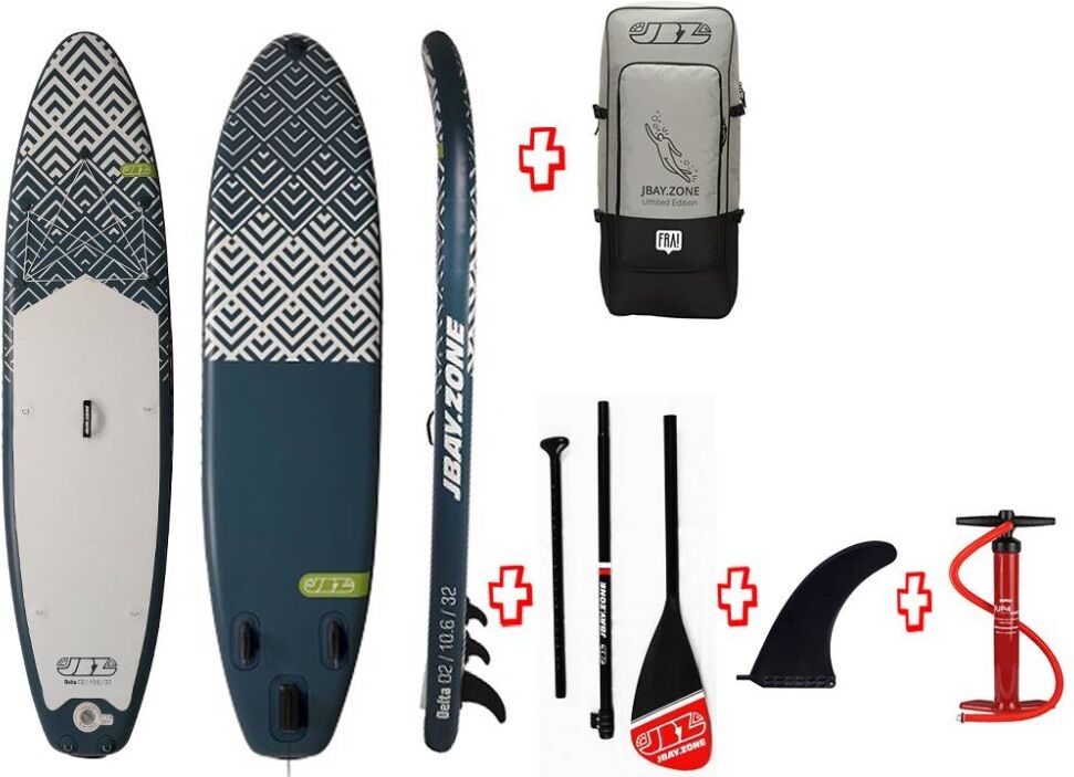 JBAY.ZONE Sup Gonfiabile D2 Delta 10'6