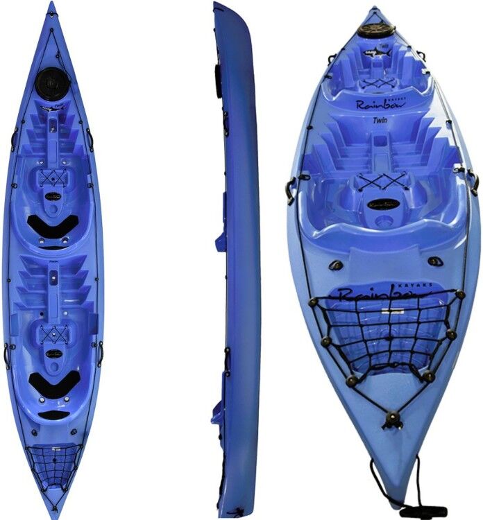 Canoa Rigida Easy Twin Expedition Rainbow