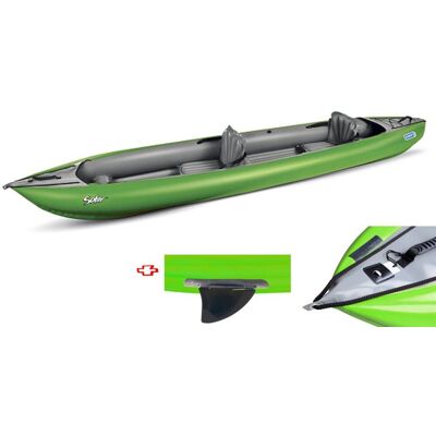 Gumotex Canoa Gonfiabile Solar Verde Con Pinna 045383-G (1c/11c) Gumotex Canoa Gonfiabile Solar Verde Con Pinna 045383-G (1c/11c)