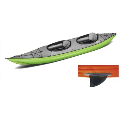 Gumotex Canoa Gonfiabile Swing 2 Verde Con Pinna 043911-G (1c/11c) Gumotex Canoa Gonfiabile Swing 2 Verde Con Pinna 043911-G (1c/11c)