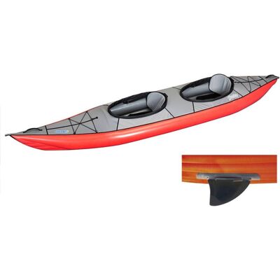 Gumotex Canoa Gonfiabile Swing 2 Rosso Con Pinna 043911-R (5c/11c) Gumotex Canoa Gonfiabile Swing 2 Rosso Con Pinna 043911-R (5c/11c)