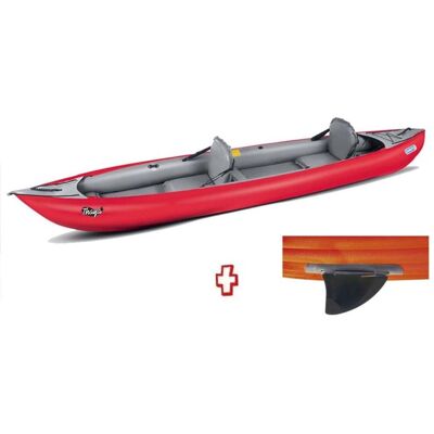 GUMOTEX Canoa Gonfiabile Thaya Rossa - Kayak GUMOTEX Canoa Gonfiabile Thaya Rossa - Kayak