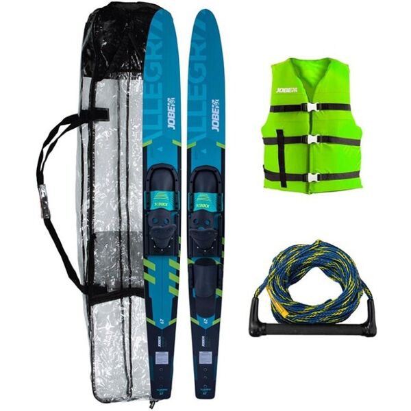 jobe 20882200x allegre combo ski package 59 inch teal