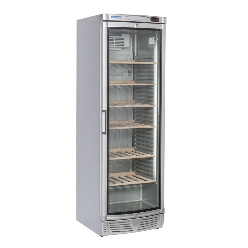CoolHead Cantinetta Refrigerata per Vini TWS400 +7° +18° C - Capacità Lt 350 - Nero o Arg