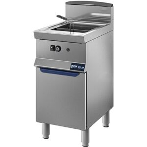 INOX BIM Friggitrice a Gas Vasca Singola, cm 40 x 90 x 90h