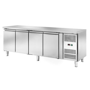 Amitek Banco Refrigerato Ventilato 4 Porte AK4100TN - Capacità Lt 553 - Profondità Cm 7