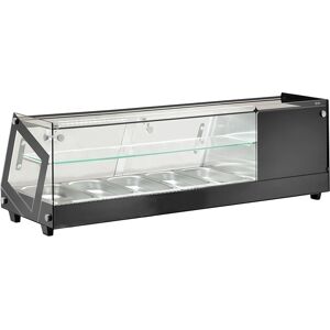 Amitek Vetrina Refrigerata Statica per Tapas e Aperitivi - N° 5 Vaschette GN1/3