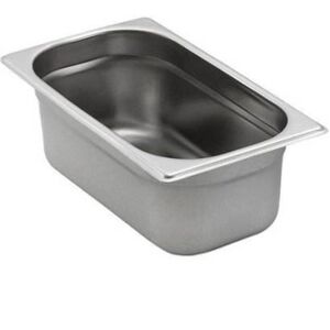 FORCAR Bacinella Gastronorm GN 1/4 Inox Aisi 304