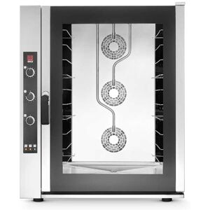 Tecnoeka Forno Elettrico a Convezione EKF1064UD per Panetteria - 10 Teglie 60 x 40