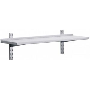 Amitek Mensola Singola in Acciaio Inox - Dimensione Cm. 120 x 40 x 7 h - Peso Kg 4,5 -