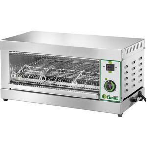 FIMAR Tostiera Elettrica professionale, 3 toast, Inox