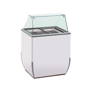 Framec Vetrina Gelateria BRIO ICE, 4 Vaschette