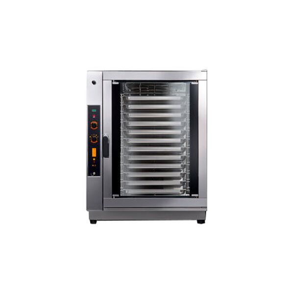 tecnoeka forno a gas a convezione kf1010g-e-ud - comandi elettronici - 10 teglie gn 1/1 o