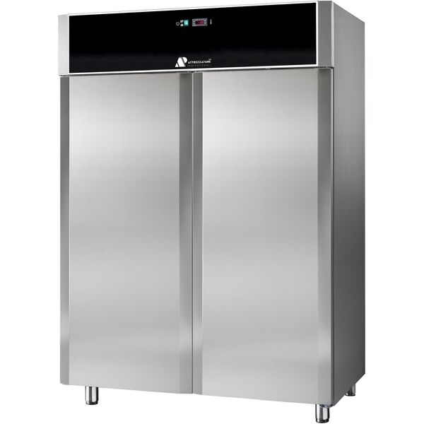 attrezzature professionali armadio refrigerato doppio 1400 litri gn2/1 ventilato inox aisi 304 full optiona