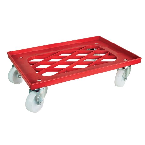 forcar carrello porta contenitori impasti pizza - vasca abs