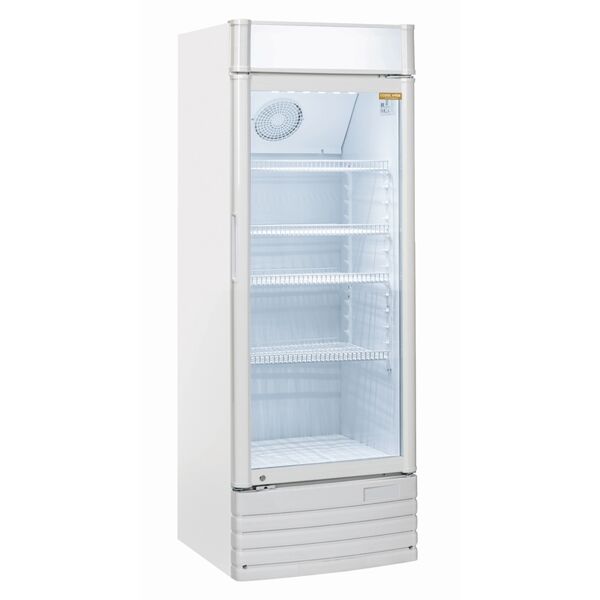 coolhead espositore refrigerato bibite dc328c litri 300 +1° +10°c - bianco