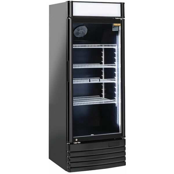 coolhead espositore refrigerato bibite dc328cb litri 300 +1° +10°c - nero