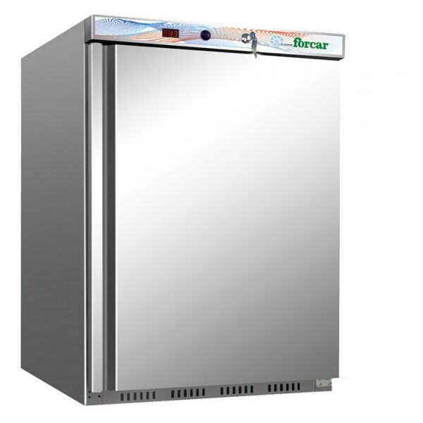 forcar congelatore sottobanco ef200ss lt. 120 inox - temp -18° -22°