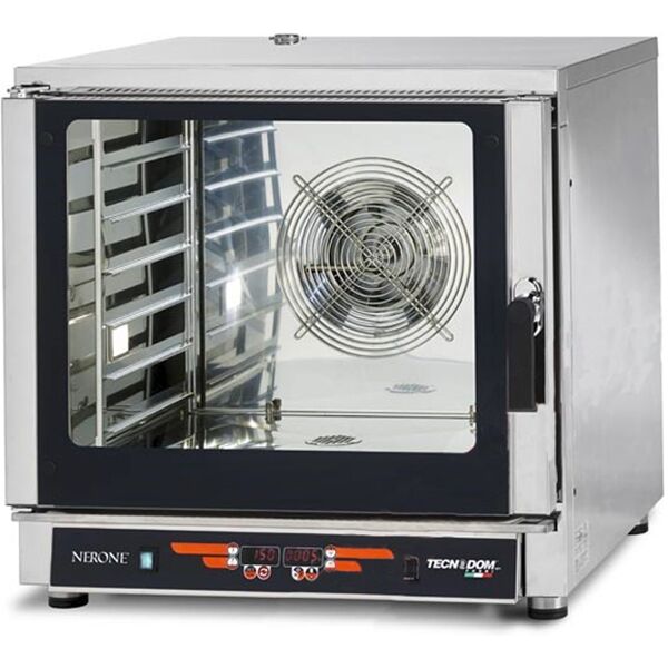 tecnodom forno a convezione elettrico digitale - n°6 teglie gn1/1 o 60x40