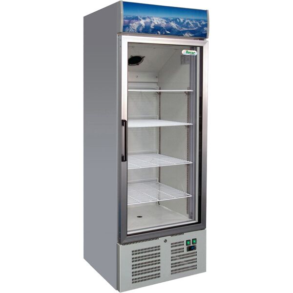 forcar armadio refrigerato statico snack340 porta singola vetro - 331 lt