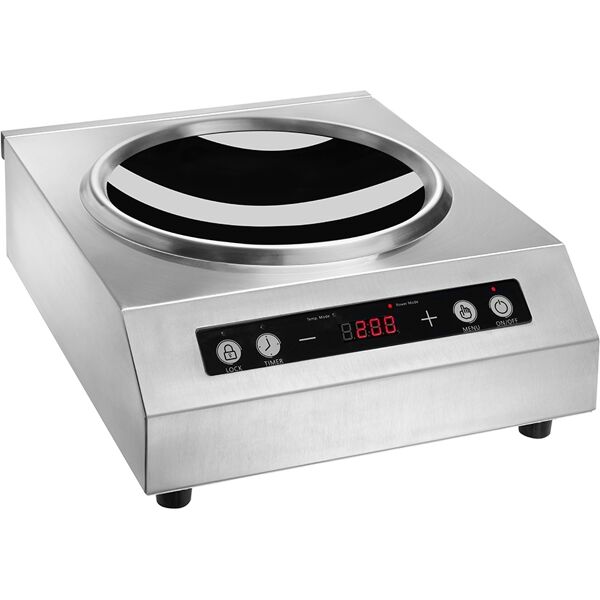 amitek wok a induzione tt500 touch - watt 5000