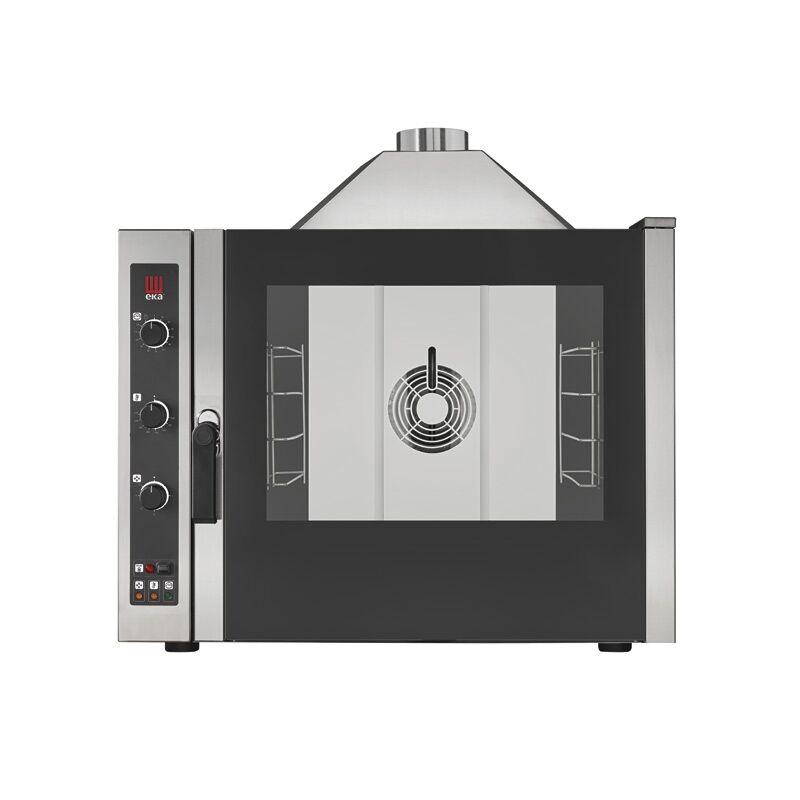 tecnoeka forno gas a convezione ekf464g - 4 teglie o griglie 60 x 40