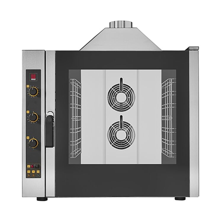 tecnoeka forno gas a convezione ekf711g - 7 teglie o griglie gn 1/1