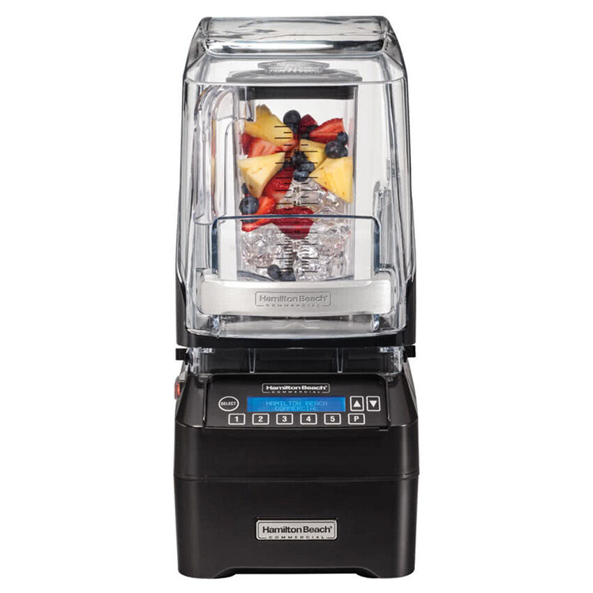 frullatore blender hamilton beach eclipse - bicchiere fono-assorbente - 3 hp