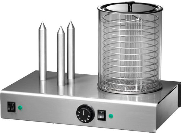 FIMAR Cuoci Hotdog Professionale Inox - Wurstel e Pane