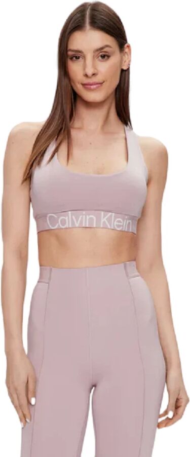 Calvin Top Sportivo Donna Art. 00gws3k115 P-E 23 Colore E Misura A Scelta GRAY ROSE