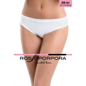 ROSSOPORPORA Slip Donna Vita Bassa In Cotone Art. Dr101 Col. E Mis. A Scelta NERO 2