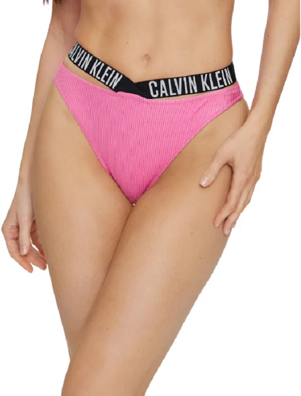 Calvin Swimwear Bikini Sotto Art Kw0kw02391 BOLD PINK