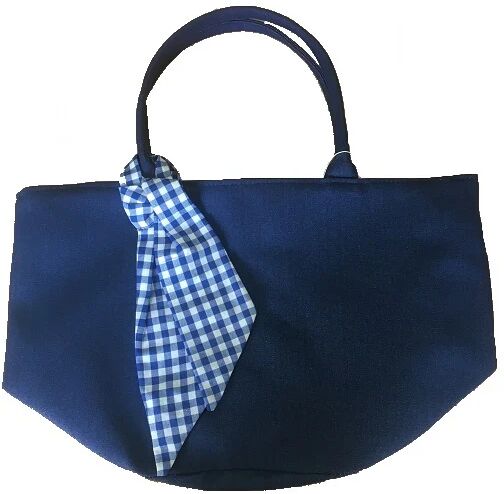 NOIDINOTTE Borsa Da Mare Art Tr0602 Blu Vichy Colore Foto Misura Unica