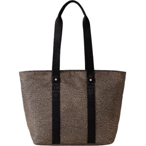 Borbonese Borsa Donna Art 934133 OP NATURALE NERO