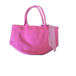 NOIDINOTTE Borsa Da Mare Art Tr0602 Coral Vichy Colore Foto Misura Unica