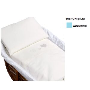 LIU JO 3 Pz Lenzuolo Culla Neonato Art Ns/b/bl340c 00068 Colore Foto Misura Unica AZZURRO UNICA