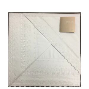 BATTAGLIA Coppia Lugano Cot. Art Pf1496 Colore Bianco Misura Unica