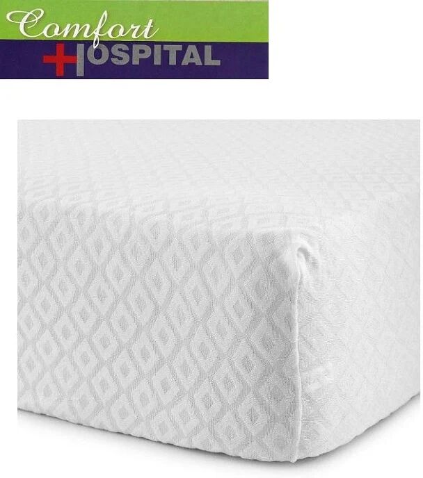 DESIDERI DI CASA Coprimaterasso Jacquard Con Angoli Maxi Art Comfort Hospital 2p Colore Bianco