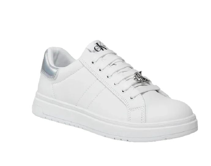 Calvin Scarpe Bimba Art V3a9-80791-1355 WHITE/SILVER