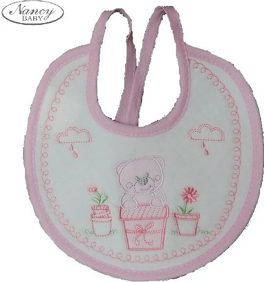 NANCY BABY Bavetta Art 1462/c Colore A Scelta Misura Unica BIANCO-CIELO UNICA