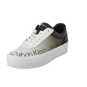 Calvin Scarpe Donna Jeans Art Yw0yw01293 BLACK/OYSTER MUSHROOM/BRIGHT WHITE