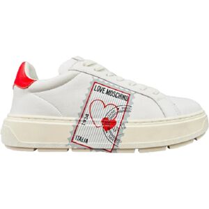 Love Moschino Scarpa Donna Art. Ja15254g1hi BIANCO+ROSSO