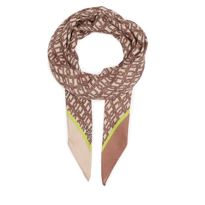 Liu Jo Foulard Donna Art 2a4049 T0300 NATURAL MONOGRAM