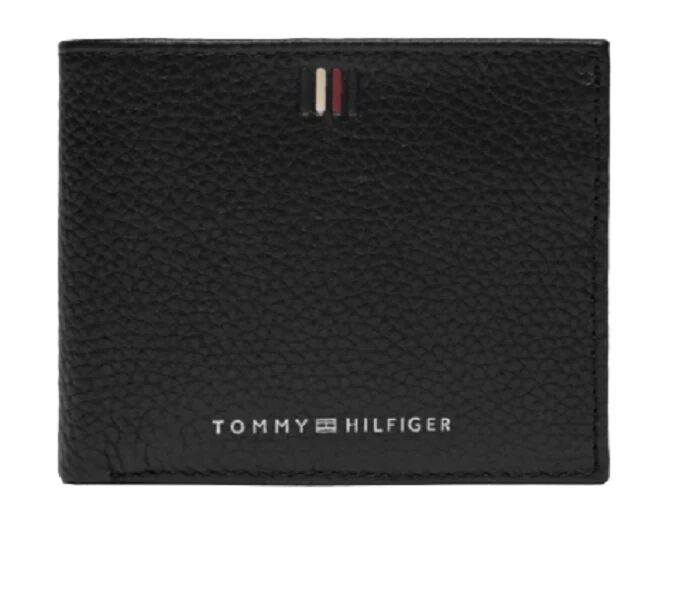 Tommy Hilfiger Portafoglio Uomo Art Am0am11854 BLACK